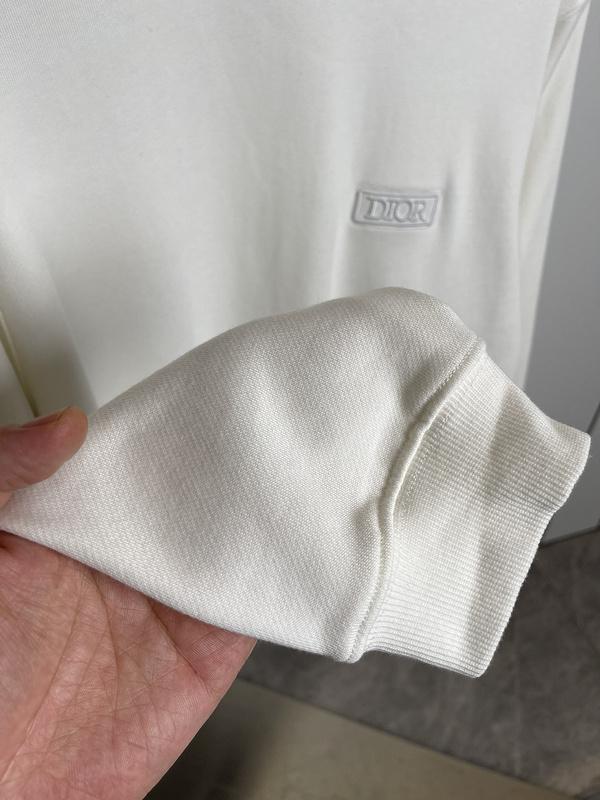 Свитшот Christian Dior Logo In The Rectangle "White" фото № 5