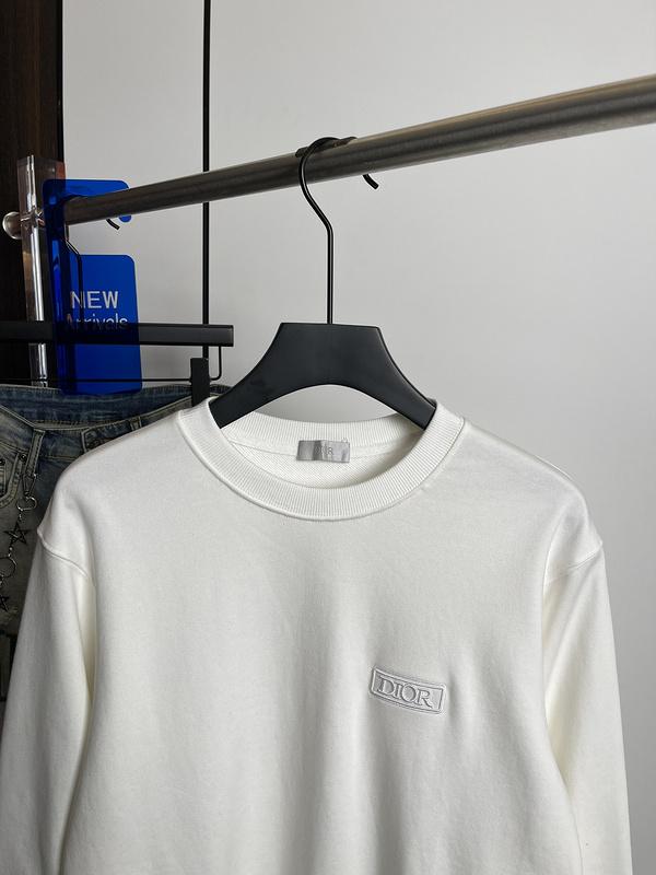 Свитшот Christian Dior Logo In The Rectangle "White" фото № 2