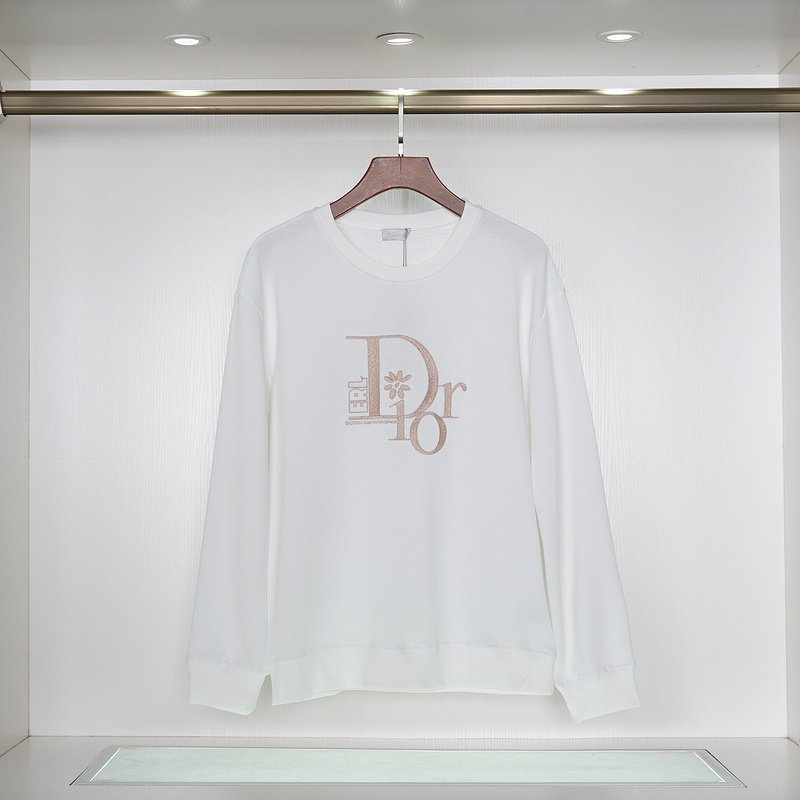 Худи Logo Dior Erl "White" фото № 2