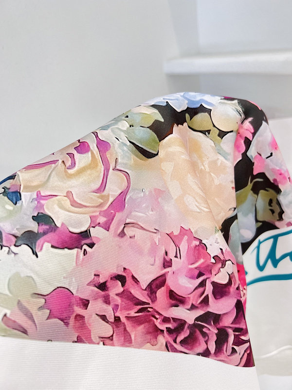 Свитшот Louis Vuitton Picture With Flowers "White" фото № 8