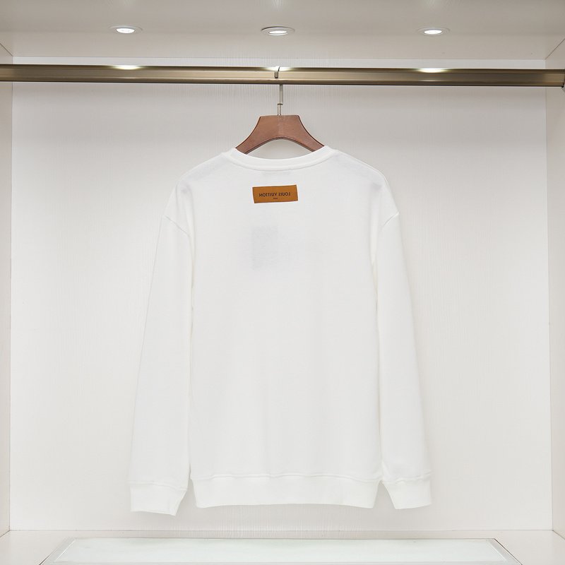 Свитшот Louis Vuitton Round Neck "White" фото № 2