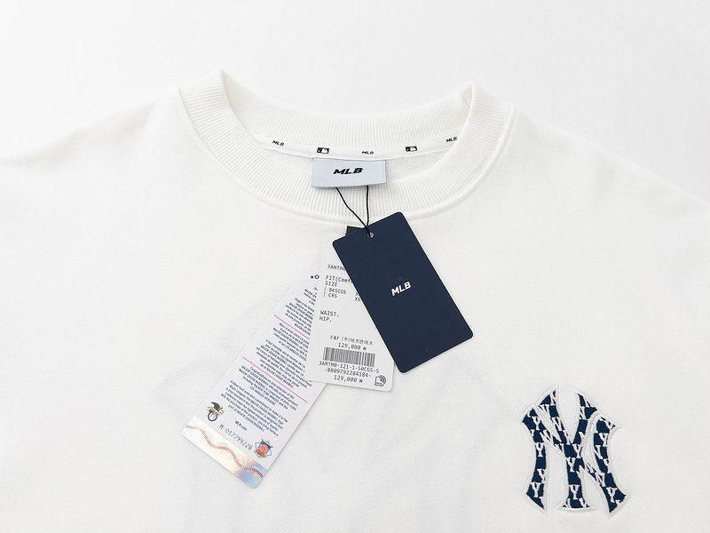 Свитшот MLB With Patch "White" фото № 3