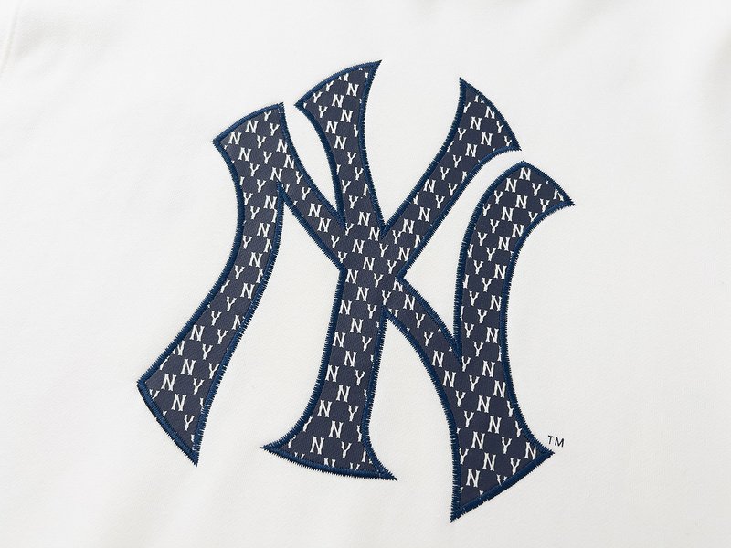 Свитшот MLB With Patch "White" фото № 5