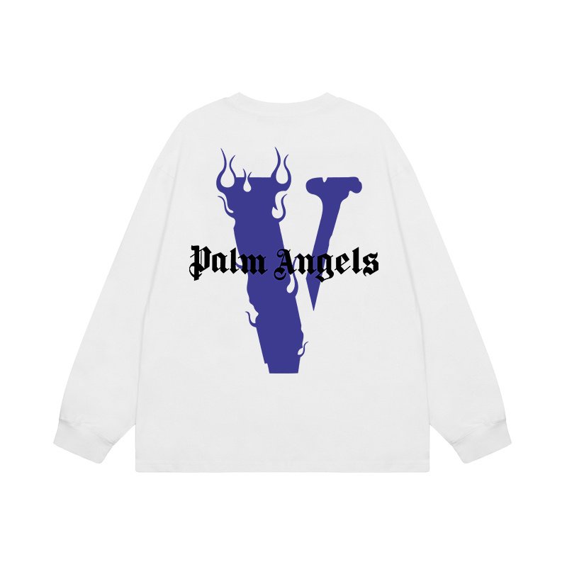 Свитшот Palm Angels Text VLone "White" фото № 2