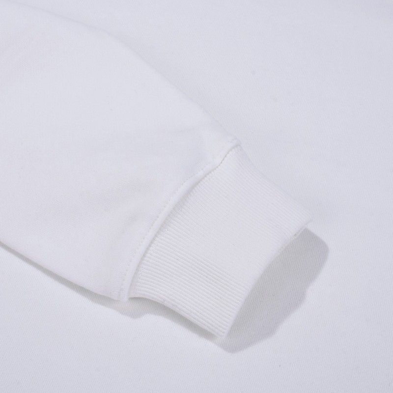 Свитшот Prada With Brand Emblem In The Center "White" фото № 4