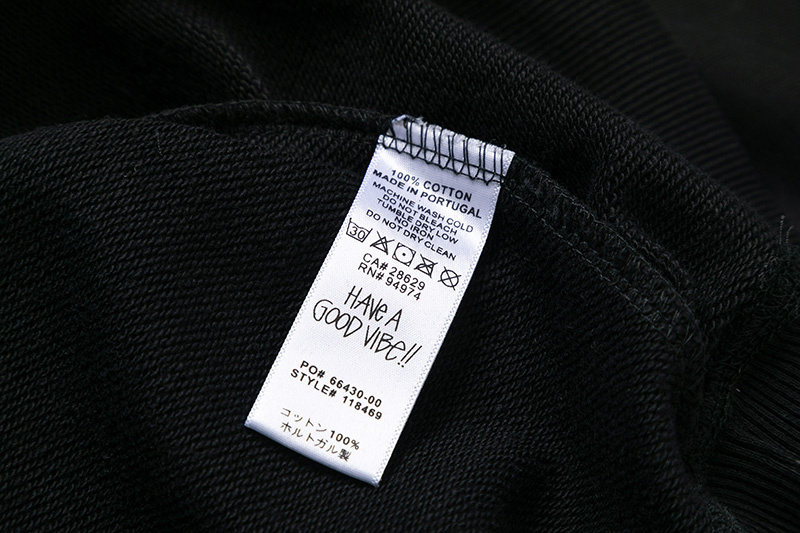 Свитшот Stussy Inscriptions Of City Names "Black" фото № 4
