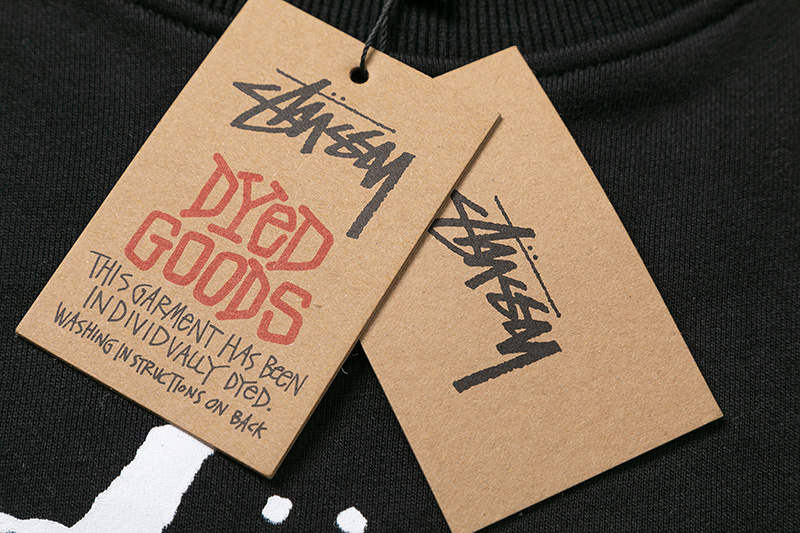 Свитшот Stussy Inscriptions Of City Names "Black" фото № 5