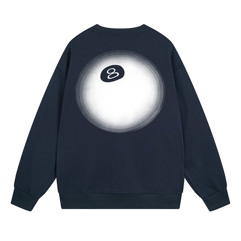 Свитшот Stussy Eighth Billiard Ball "Blue" фото № 2