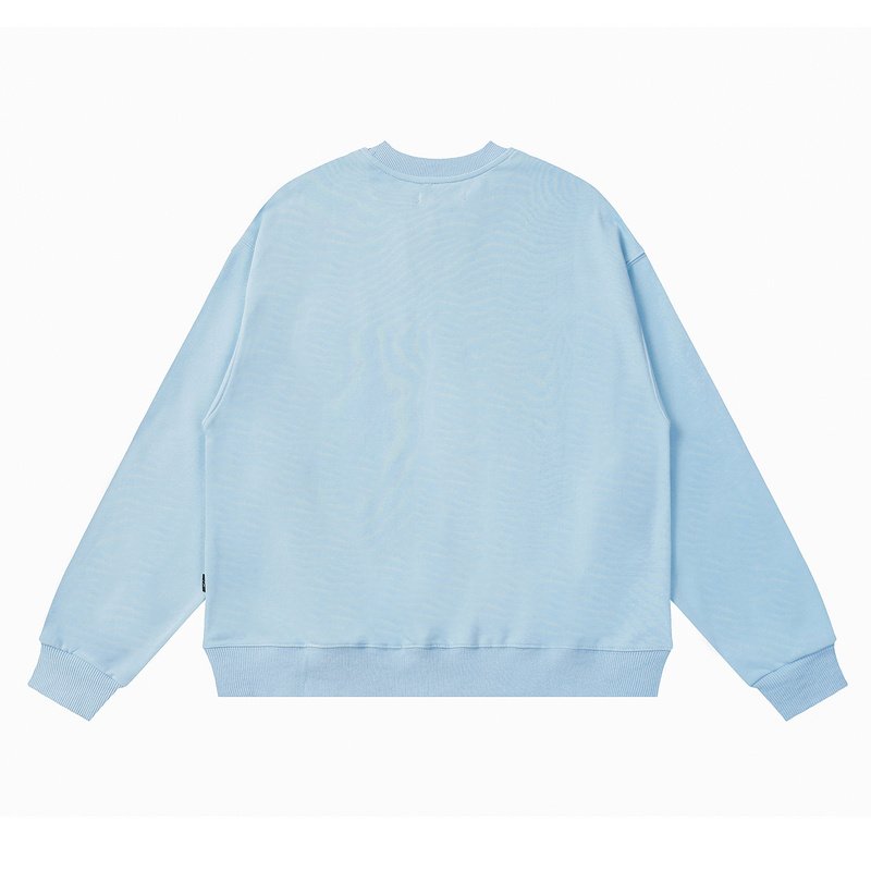 Свитшот Wai Kei With Stripes On Sleeves "Blue" фото № 2