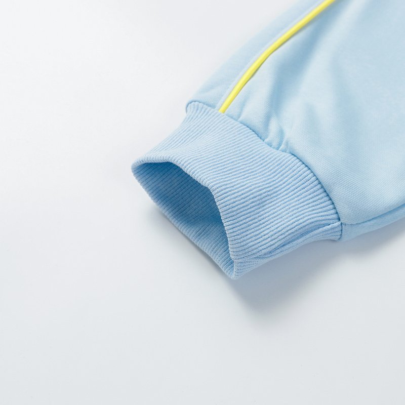 Свитшот Wai Kei With Stripes On Sleeves "Blue" фото № 3