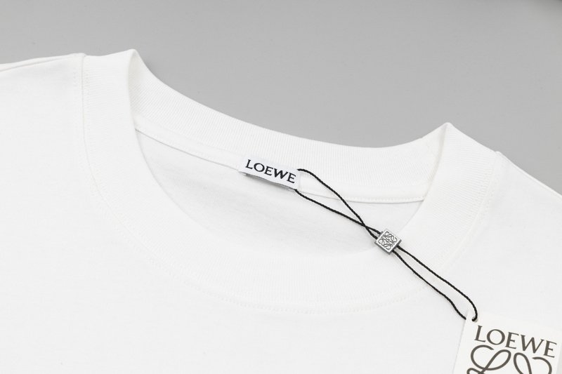 Майка Loewe With Logo Brand "White" фото № 4
