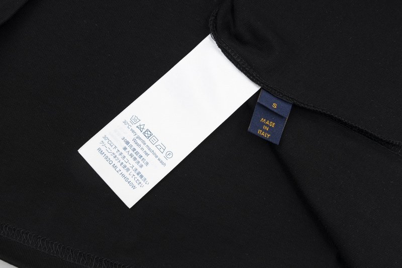 Майка Louis Vuitton With Brand Logo And Pumpkin Print "Black" фото № 3