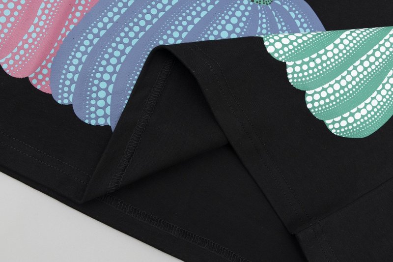 Майка Louis Vuitton With Brand Logo And Pumpkin Print "Black" фото № 4