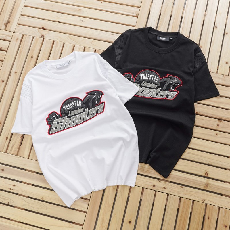 Футболка Trapstar London Shooters Leopard Еmbroidered "Black" фото № 8