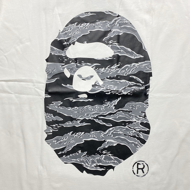 Футболка A Bathing Ape Undefeated "White" фото № 4