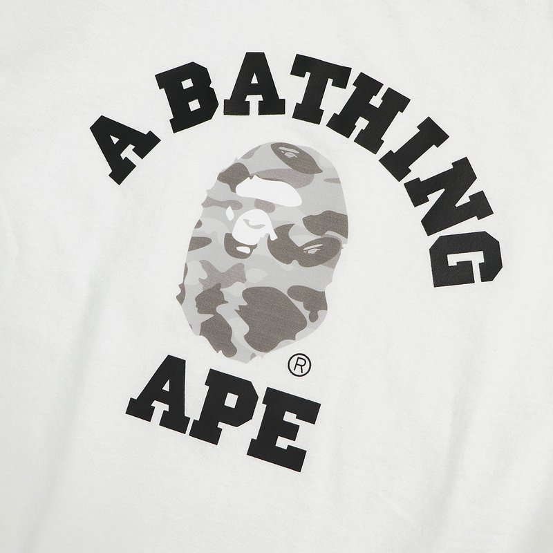 Футболка A Bathing Ape Big Gray Monkey Had "White" фото № 5
