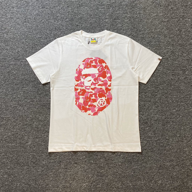 Футболка A Bathing Ape Creative Print "White" фото № 3