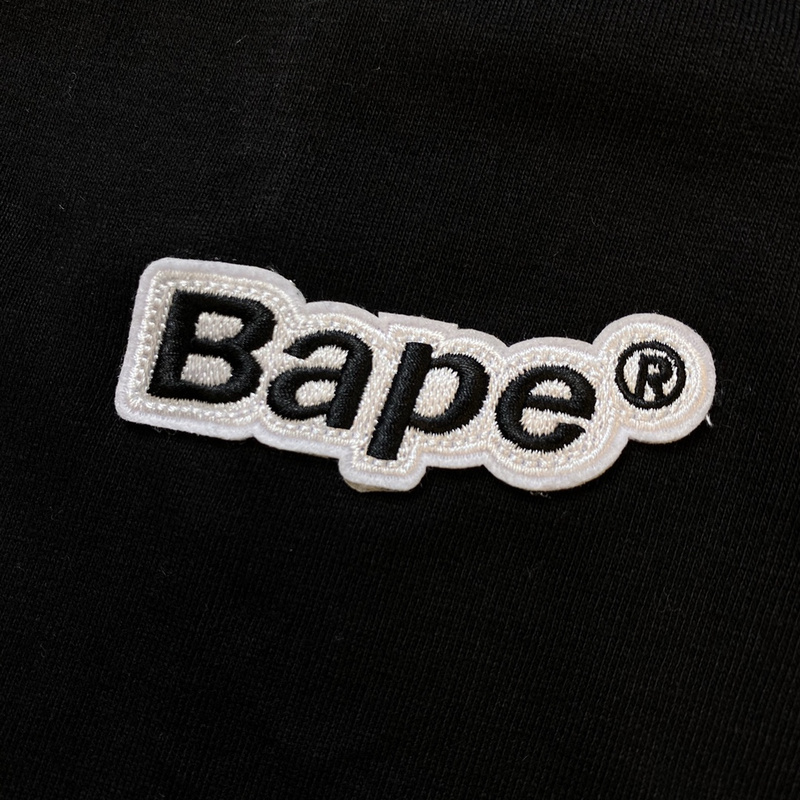 Футболка A Bathing Ape Small Brand Logo "Black" фото № 3