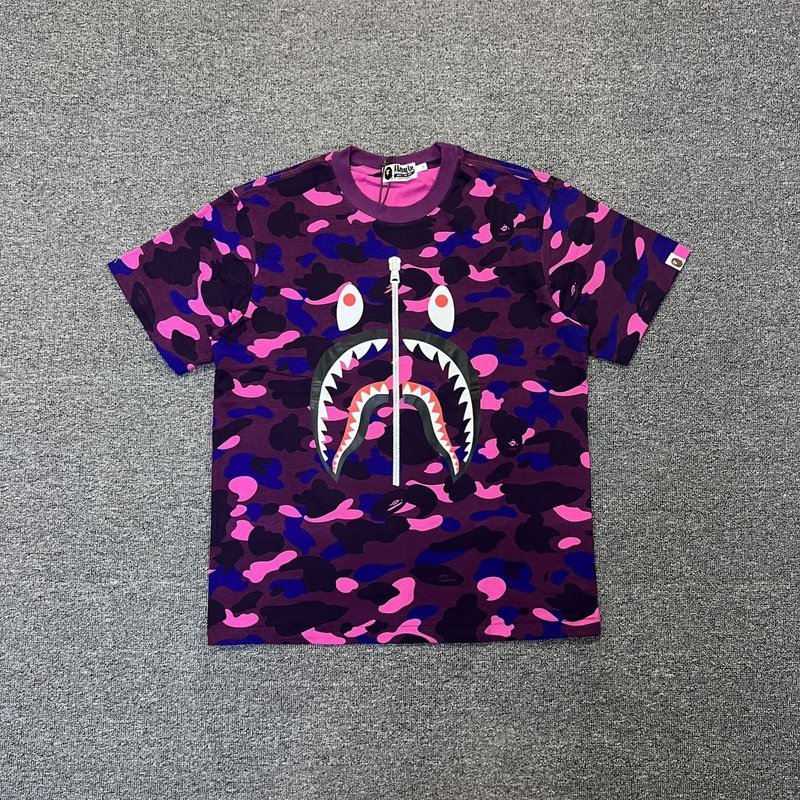 Футболка A Bathing Ape With A Lock "Violet" фото № 2