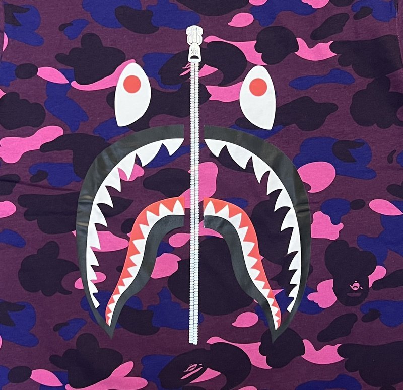 Футболка A Bathing Ape With A Lock "Violet" фото № 3