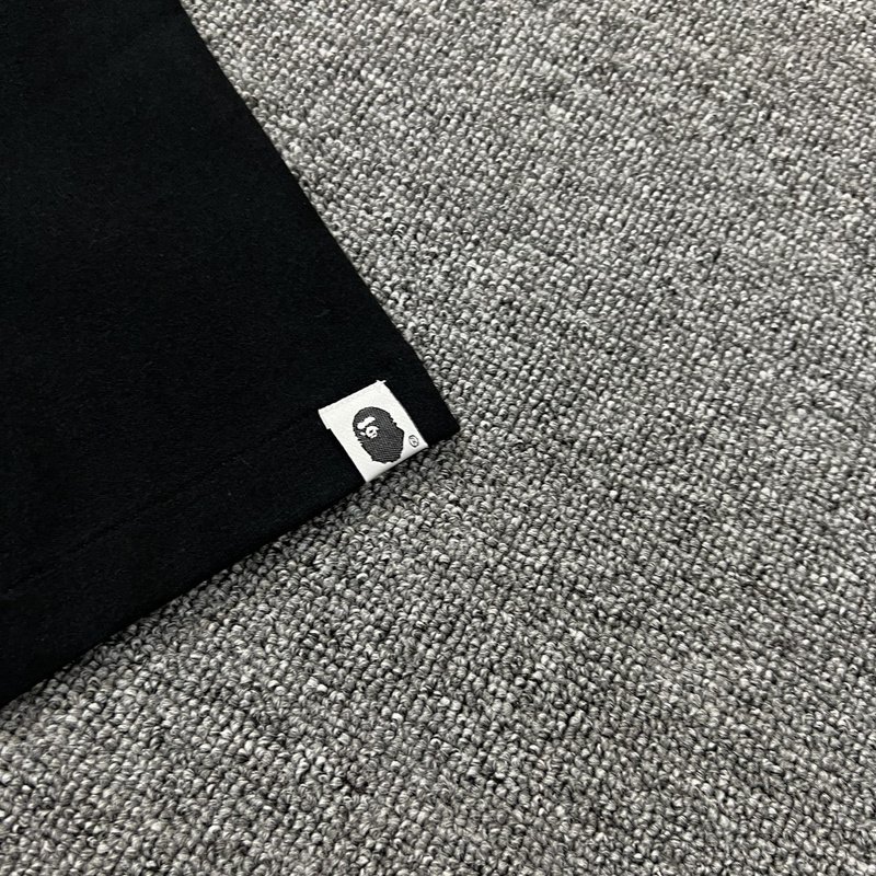 Футболка A Bathing Ape Number 05 With Logo "Black" фото № 9