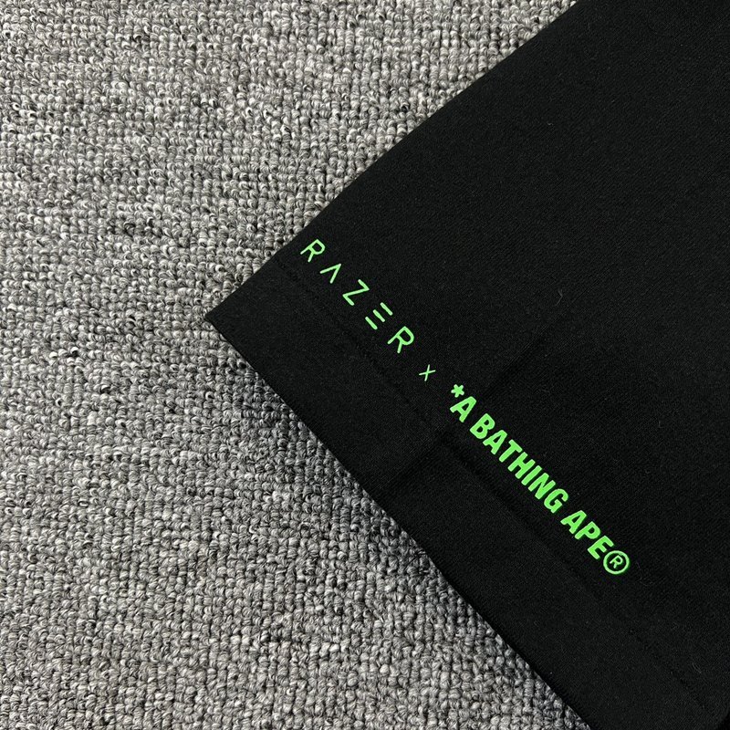 Футболка A Bthing Ape X Razer Gaming "Black" фото № 2