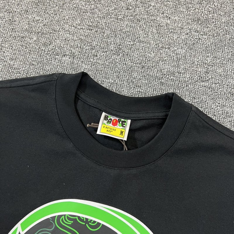 Футболка A Bthing Ape X Razer Gaming "Black" фото № 5