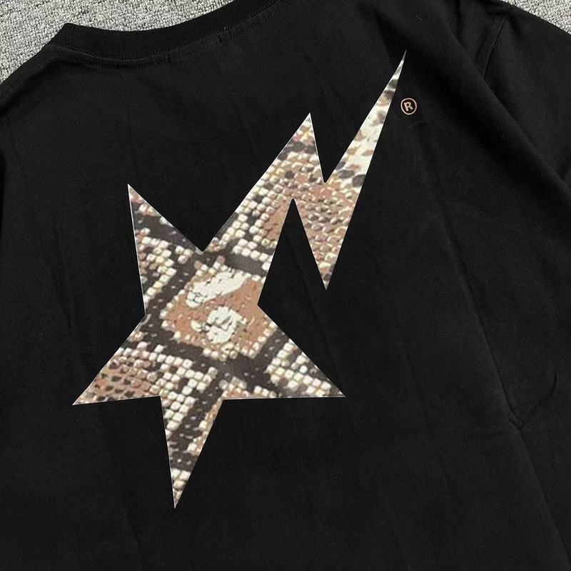 Футболка A Bathing Ape Snake Skin "Black" фото № 3