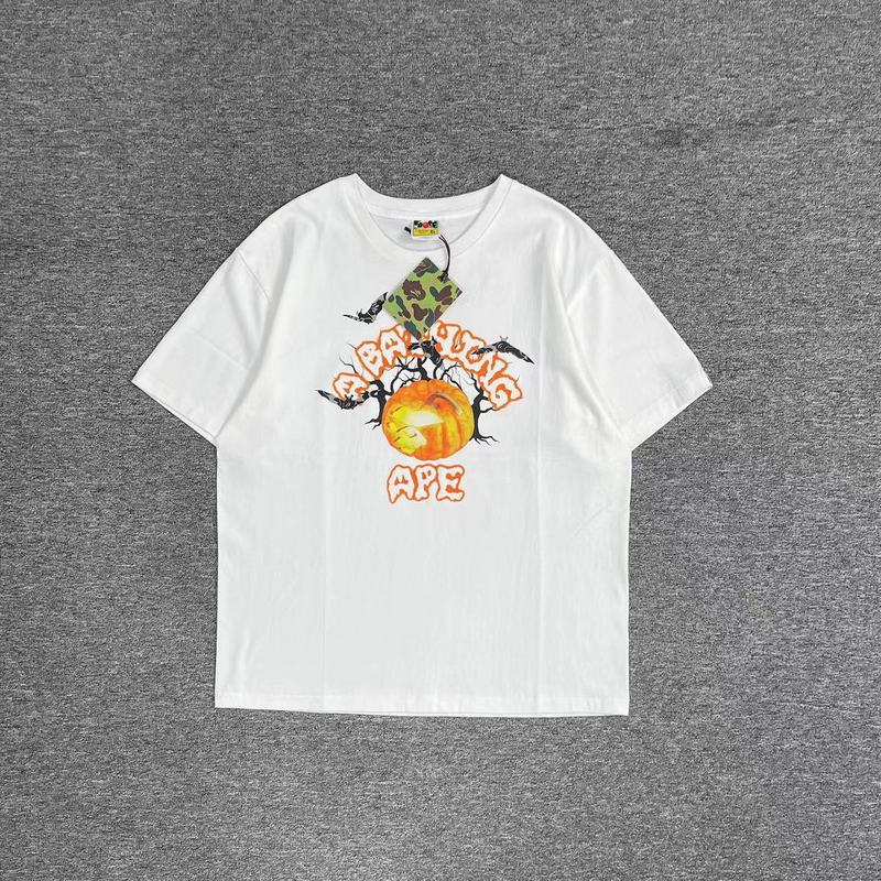 Футболка A Bathing Ape Halloween "White" фото № 2