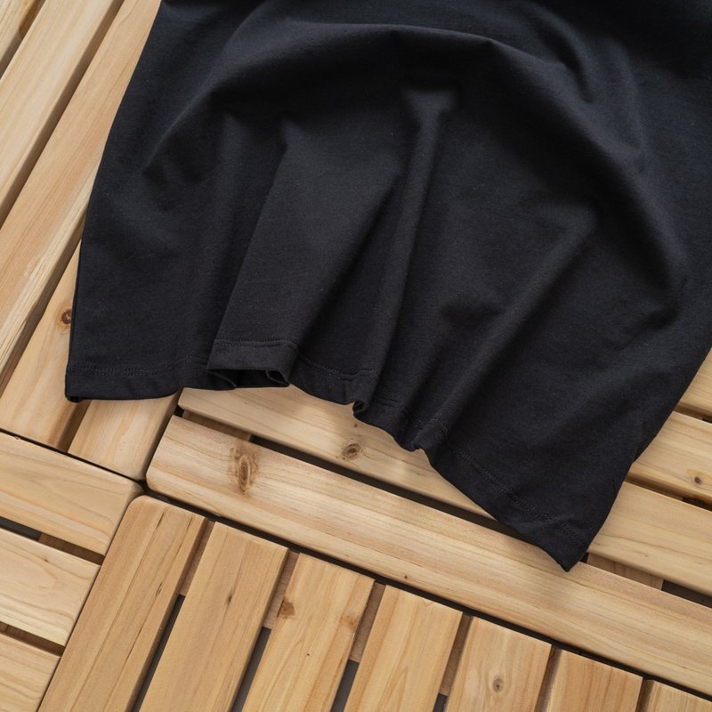 Футболка A.P.C Inverted Letter "Black" фото № 6