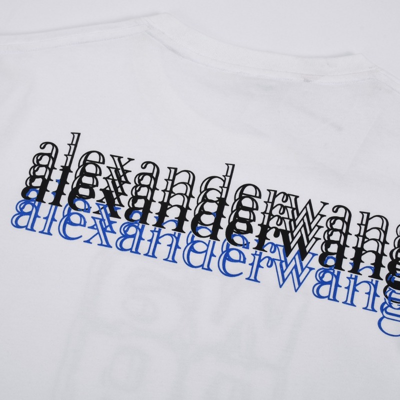 Футболка Alexander Wang With Brand Logo "White" фото № 4