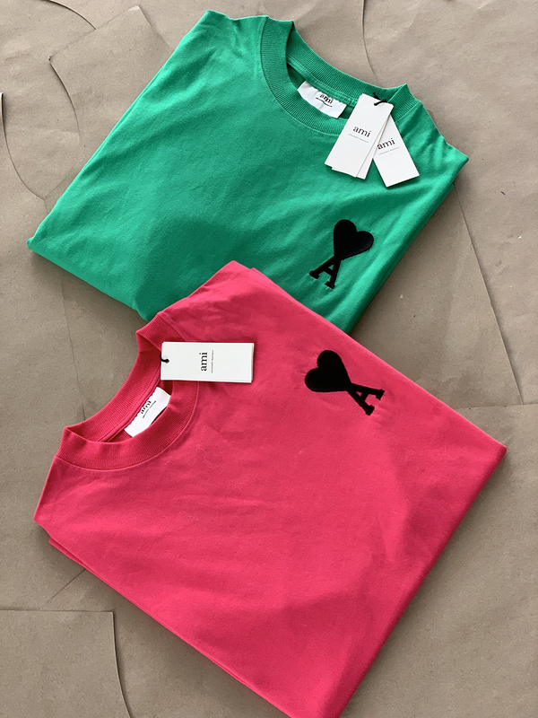 Футболка AMI Intense Color "Green" фото № 8