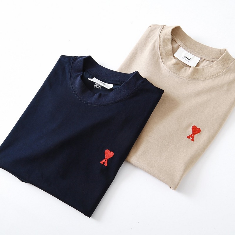 Футболка Amiri Little Heart "Beige" фото № 5