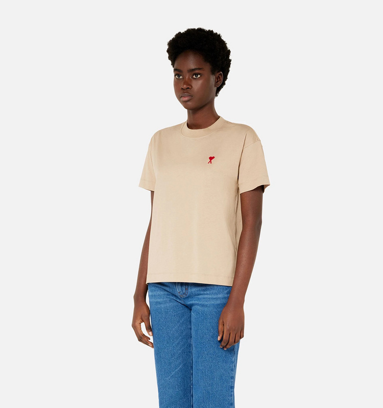 Футболка Amiri Little Heart "Beige" фото № 8