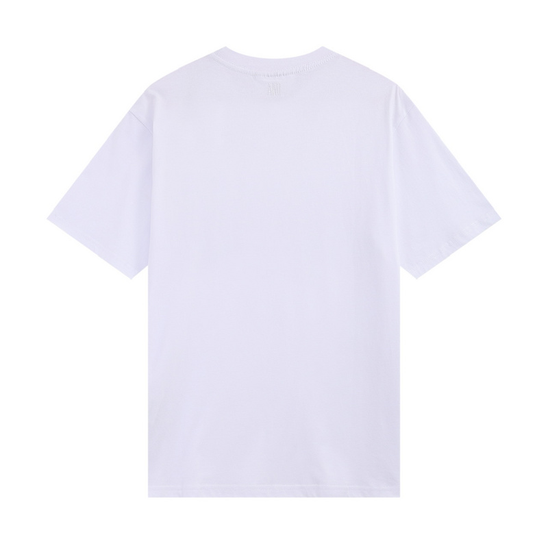 Футболка Amiri Large Brand Logo "White" фото № 4
