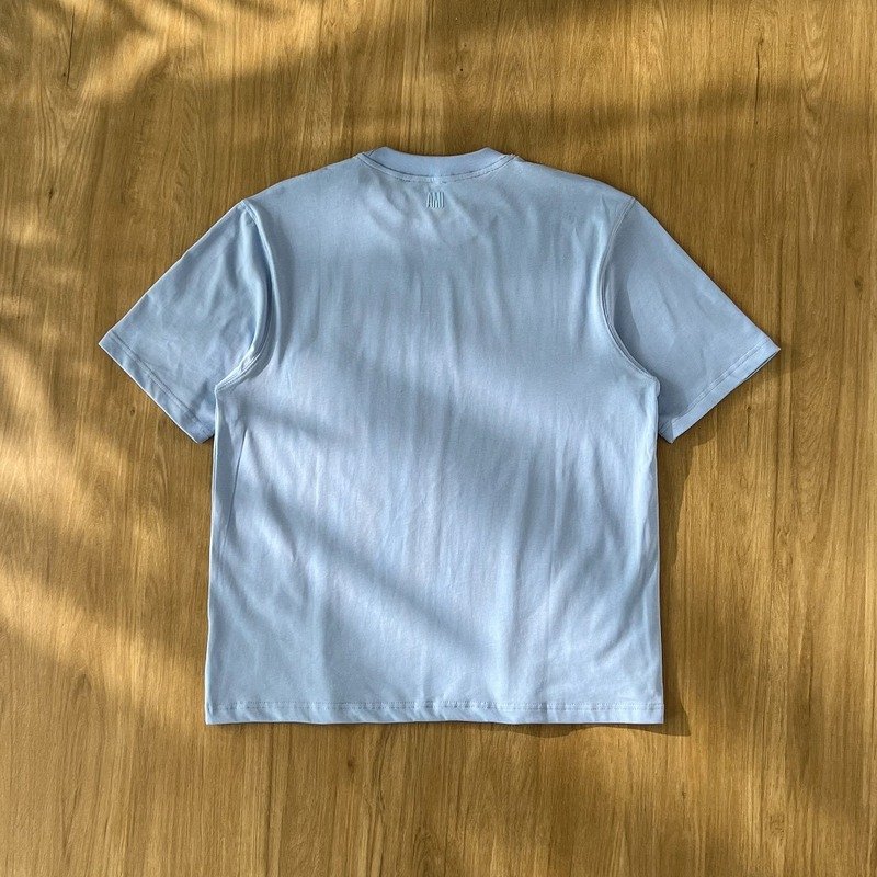 Футболка Amiri Classic Brand Design "Blue" фото № 5