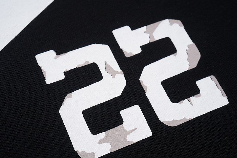 Футболка Amiri Lucky Number 22 "Black" фото № 2