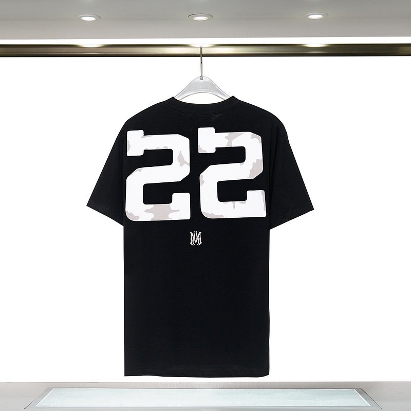 Футболка Amiri Lucky Number 22 "Black" фото № 8