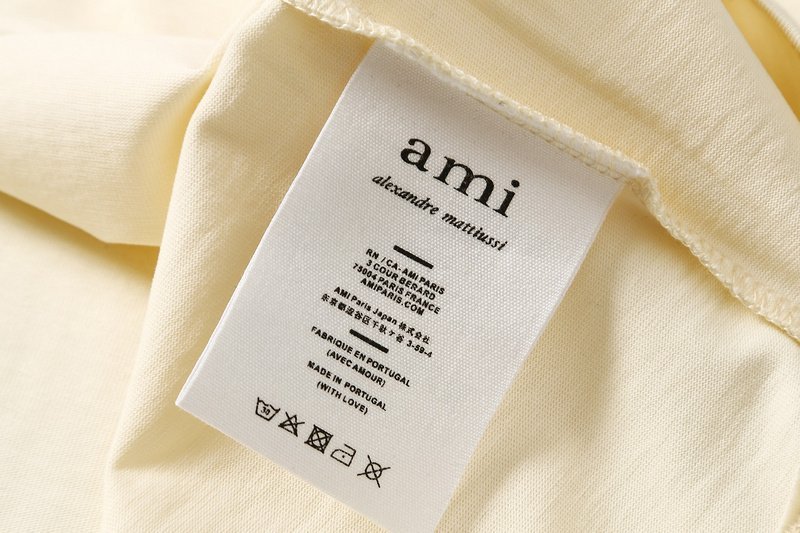 Футболка Amiri Base With Logo "Cream" фото № 3