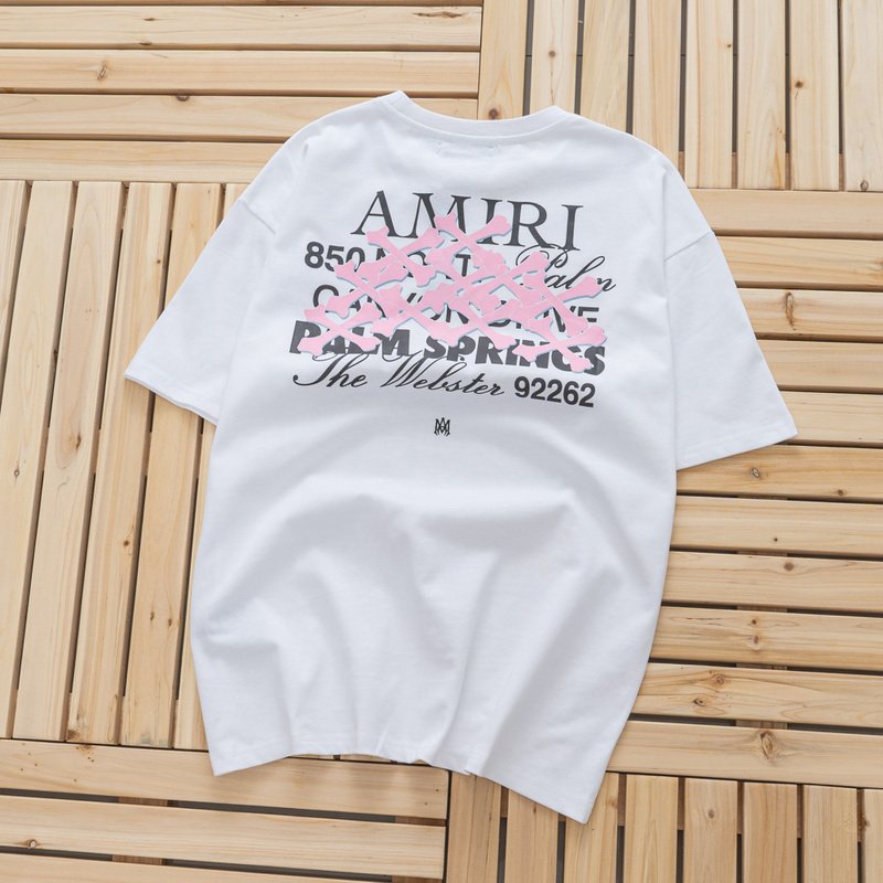 Футболка Amiri 850 North Canyon Drive "White" фото № 3