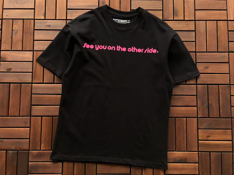 Футболка Astroworld Stars And Inscription Utopia "Black" фото № 2