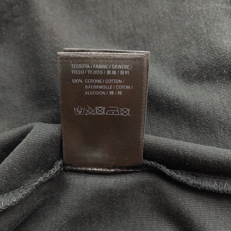 Футболка Balenciaga With Yellow Logos "Black" фото № 2