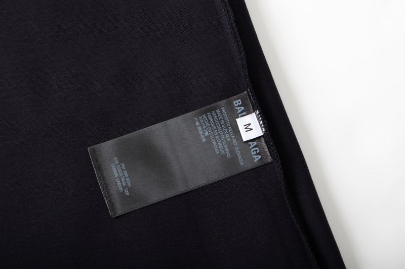 Футболка Balenciaga Logo Reflection "Black" фото № 7