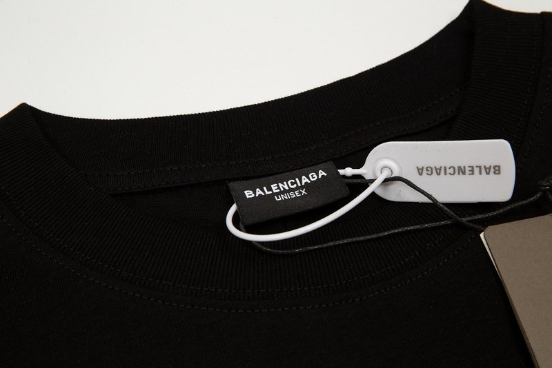 Футболка Balenciaga With Star In The Center "Black" фото № 6