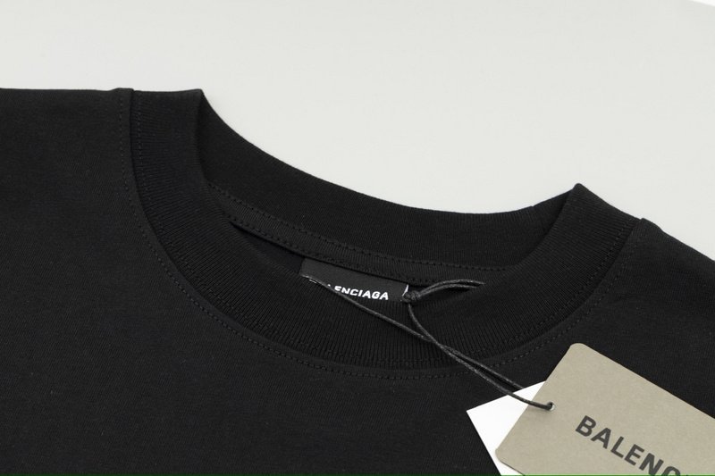 Футболка Balenciaga 404 Error "Black" фото № 9