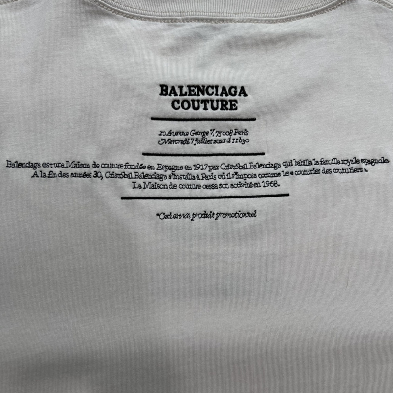 Футболка Balenciaga Chronicle "Gray" фото № 4