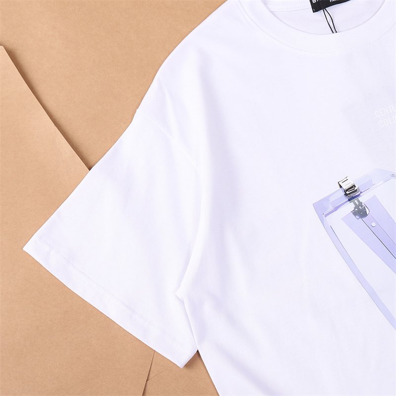 Футболка Balenciaga Sunglasses Front Print "White" фото № 2