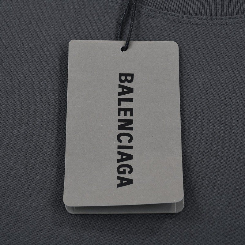 Футболка Balenciaga X Adidas Greeting "Gray" фото № 2