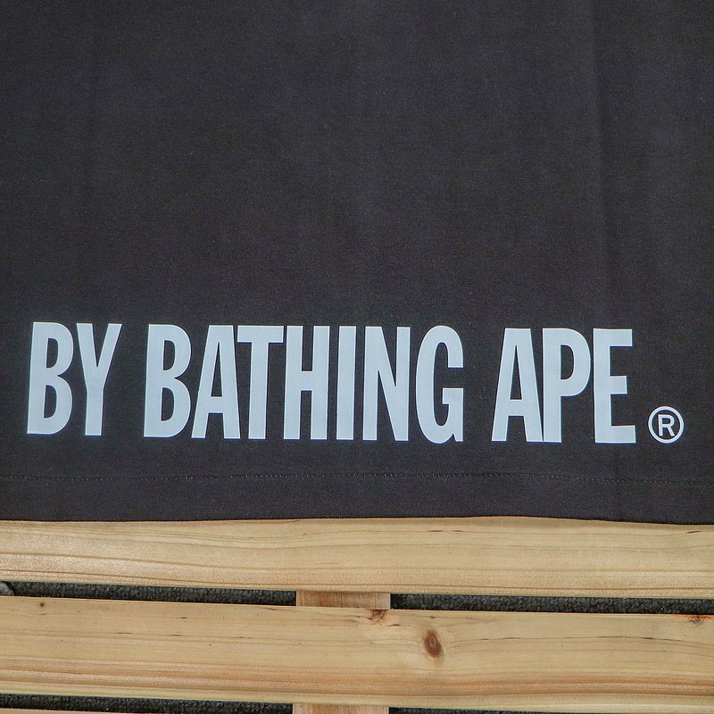 Футболка Bape Big Star Print Front "Black" фото № 7