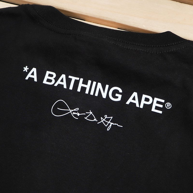 Футболка Bape Ape Baby "Black" фото № 6